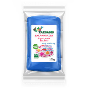 בצק סוכר בצבע כחול, 250 גרם, Kardasis