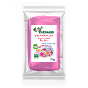 בצק סוכר בצבע פוקסיה, 250 גרם, Kardasis