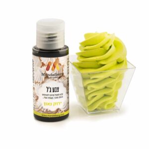 צבע מאכל ג'ל ירוק ניאון