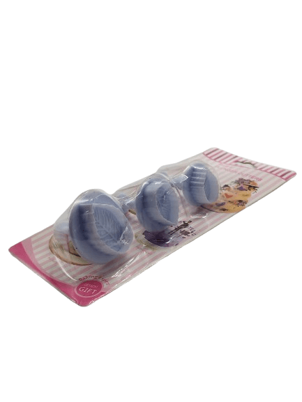 סט 3 חותכנים עלה