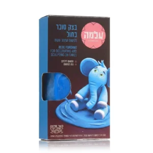 בצק סוכר כחול 150 גרם