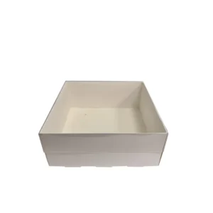 קופסא 20X20X8 לבן